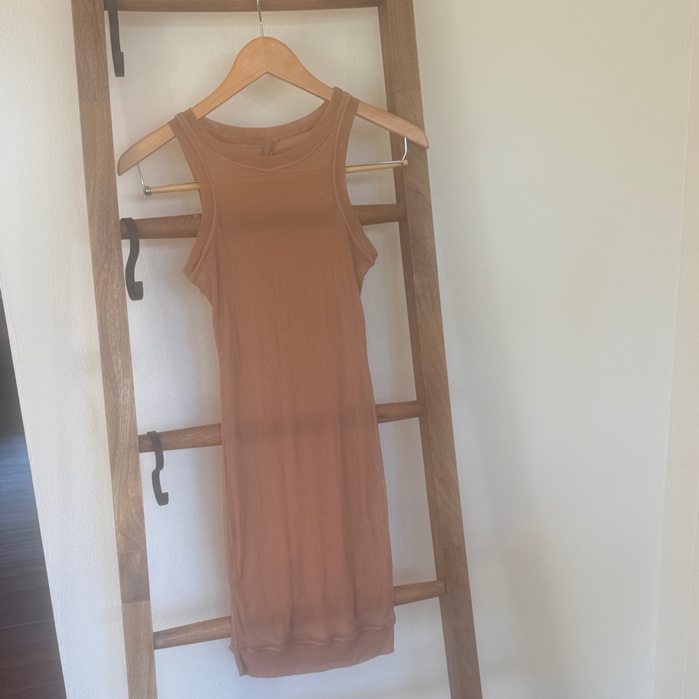 Brown Long Sleeve Top